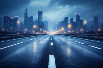 Fototapeta premium City road architecture cityscape.