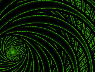 Fototapeta premium Imaginatory fractal abstract background Image