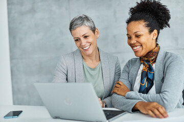  business office businesswoman  team teamwork startup meeting laptop desk multiethnic group friend...