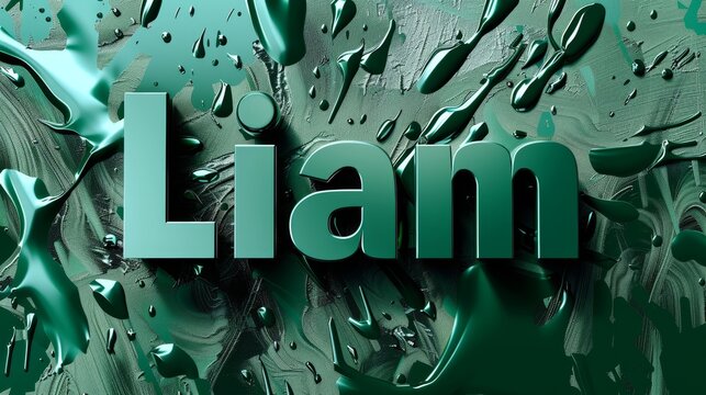 Green Glossy Surface personalized postcard perfect for decor.