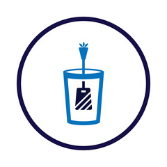 tea, drink, bag, icon, tea bag icon