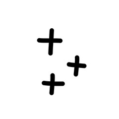 Obraz premium doodle simple decoration lines