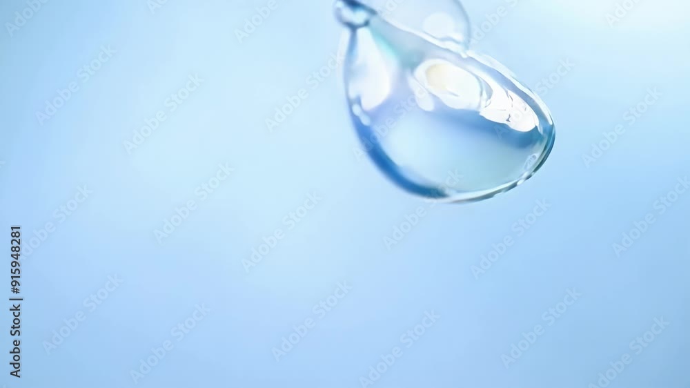 Aufkleber A series of closeup shots featuring different shapes and sizes of soap bubbles from perfectly round spheres to elongated ovals as they sway and twirl in the wind.