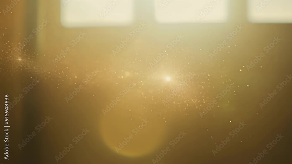 Poster as the light shifts and moves the dust particles seem to come to life swirling and dancing in the ai