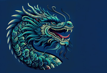 Chinese New Year 2024, year of the dragon, celebrate the end of winter and the beginning of spring