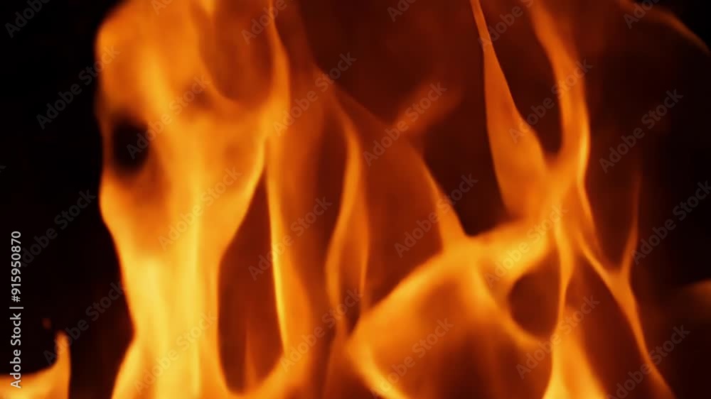 Poster up close the flames appear to dance and sway to their own rhythm mesmerizing viewers with their hypn