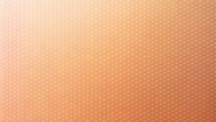 Obraz premium Soft Peach Gradient Hexagonal Pattern Background with Subtle Texture