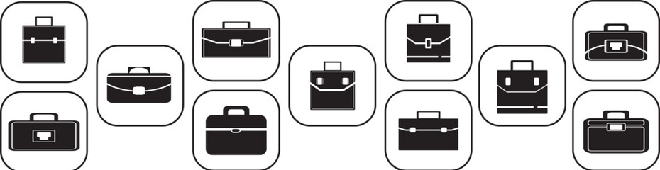Office Bag Icons