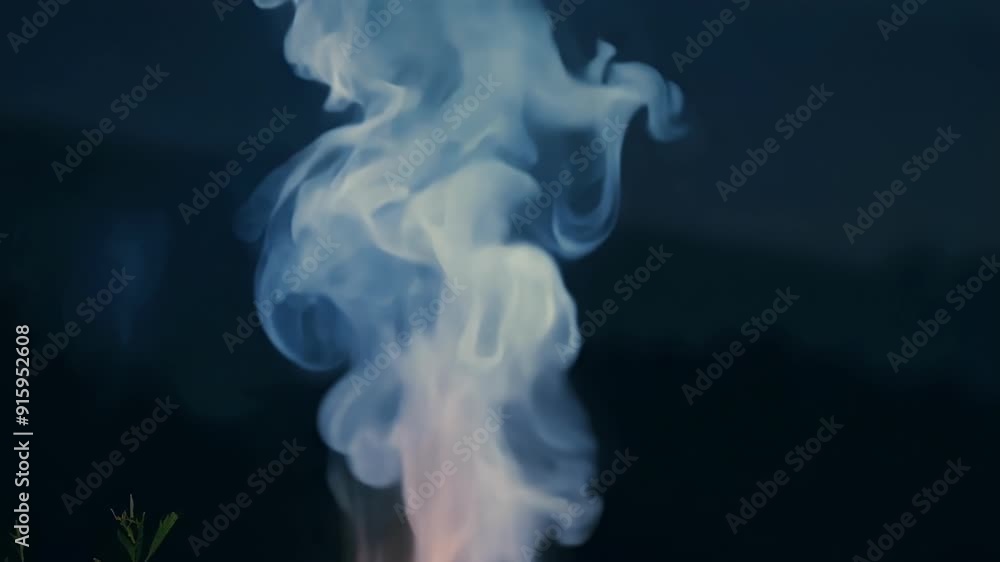 Poster hazy tendrils of smoke curl and unfurl drifting away from the campfire like ghostly fingers reaching