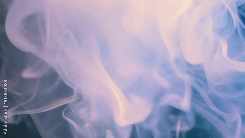 Aufkleber A dense and luscious cloud of vape fills the frame creating an otherworldly and dreamlike atmosphere.