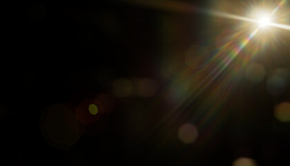 Abstract of lighting for background.abstract of digital lens flare background. Beautiful rays of light.	