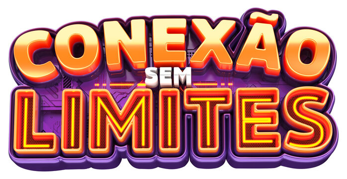 CONEX&Atilde;O SEM LIMITES SELO 3D