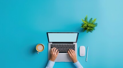 Creative Designer Crafting Vibrant Website Banner Ads for Online Advertising and Web Design