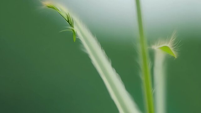 The subtle movement of tendrils as they search for soing to latch onto showcasing the plants intelligence and adaptability.