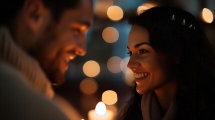 A Tender Candlelit Proposal: The Emotional Moment of Forever