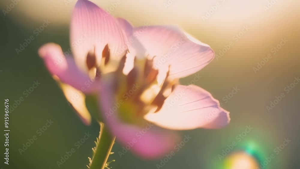 Poster a macro shot of a cherry blossom bud about to open revealing the tiny tightlypacked petals waiting t