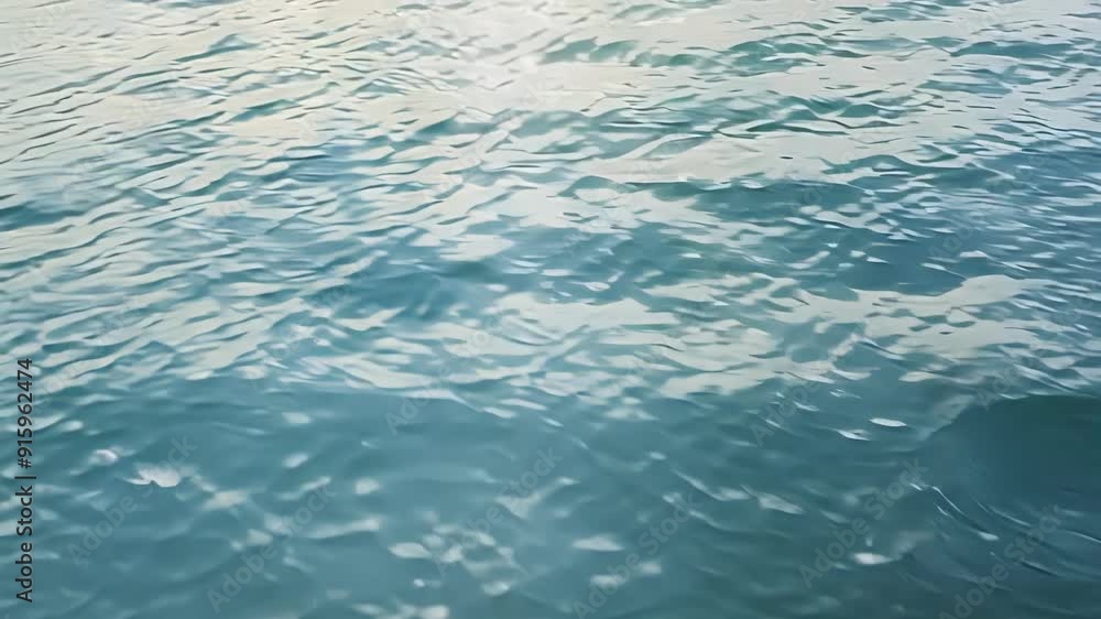Aufkleber The surface of the water appears almost alive as it constantly reacts and responds to the slightest breeze resulting in a mesmerizing display of ripples.
