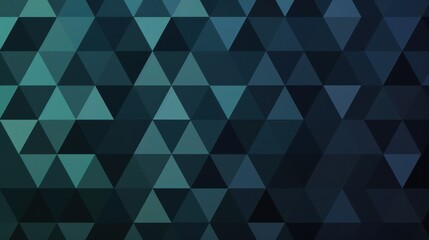 Obraz premium Vibrant geometric triangles in various shades create a mesmerizing abstract pattern