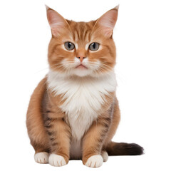 Obraz premium British kitten isolated on white Cat