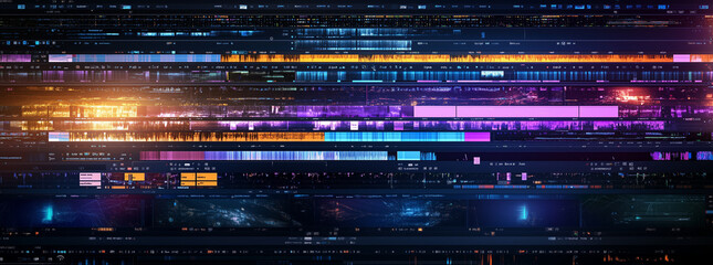 video editting timeline