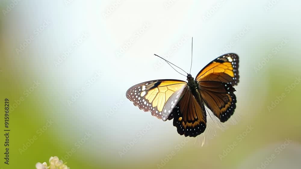 Poster slowmotion footage captures the delicate transformation of a butterfly emerging from its co signifyi