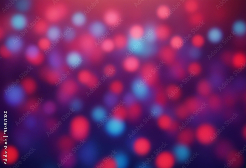 Poster abstract background with bokeh light blue red purple colorful gradient background ai generate