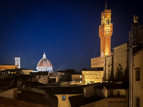 Italy at night