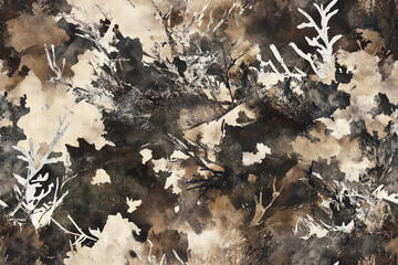 taiga brush camouflage background wall texture pattern seamless wallpaper