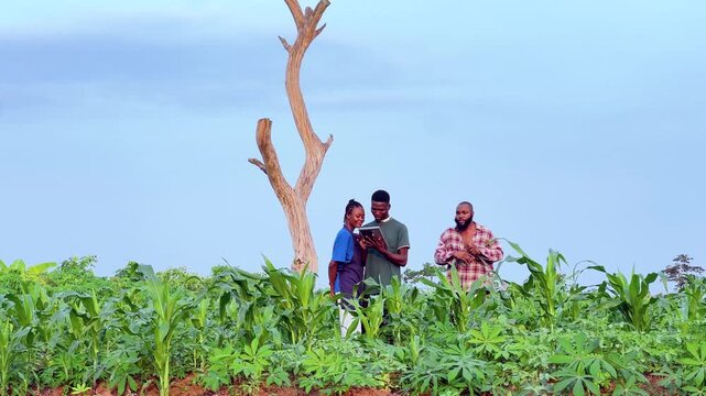 introducing technology to Africans young farmers  