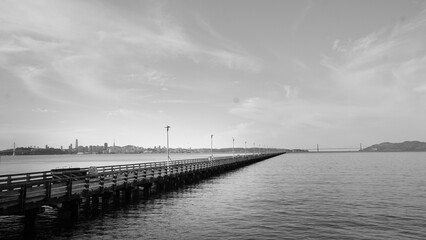 Pier in the bay