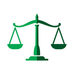 Justice Scale icon template