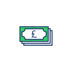 Money icon vector. Money vector icon.