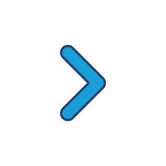 Arrow icon vector. Arrow symbol. Arrow sign for your web design.