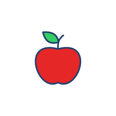 Apple icon vector. Apple vector icon. apple symbols for your web design.