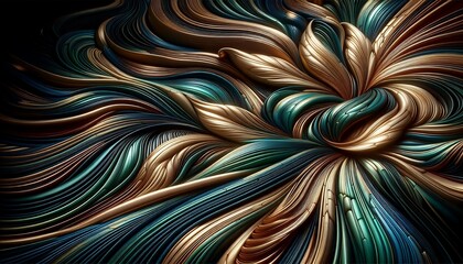 Luminous Abstract Motion