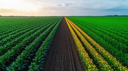 A comparison of holographic agricultural output throughout time