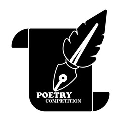 poetry competition Solid icon