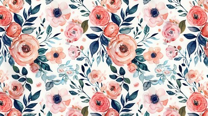 Fototapeta premium A vibrant arrangement of colorful flowers fills the background with a delicate, artistic touch