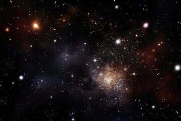 Fototapeta premium Beautiful big space explosion in universe. Abstract background with shining stars and milky way. Galaxy, neutron star in the space. Science and astronomy concept