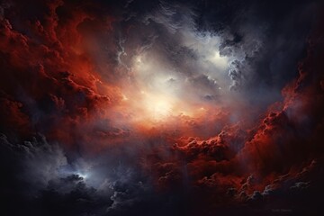 Beautiful big space explosion in universe. Abstract background with shining stars and milky way. Galaxy, neutron star in the space. Science and astronomy concept