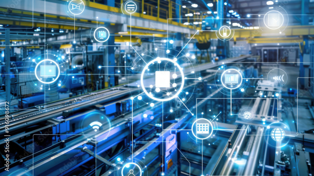 Poster engineers utilizing iot for smart manufacturing