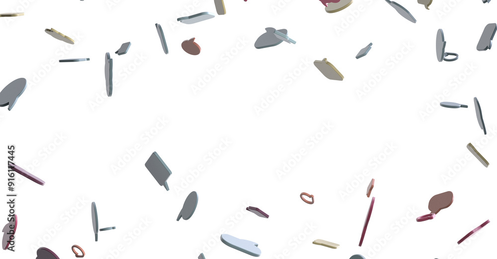 Poster hand holding using mobile phone with email icon on screen. concept of business communication