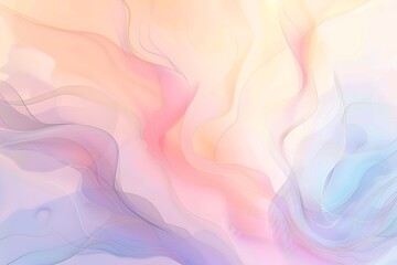 Fototapeta premium Subtle and gentle abstract gradient background with smooth transitions, flat lay format. Ideal for a calming and soothing display.