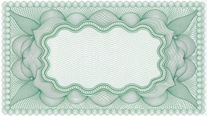 Secured guilloche background for voucher or banknote, guilloche, security, pattern, intricate, design, certificate, coupon