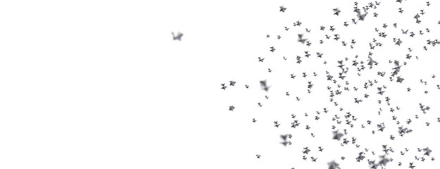 Celestial Extravaganza: 3D Illustration Captures the Beauty of Falling Stars