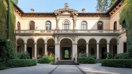 Fototapeta premium Italian Villa Architecture