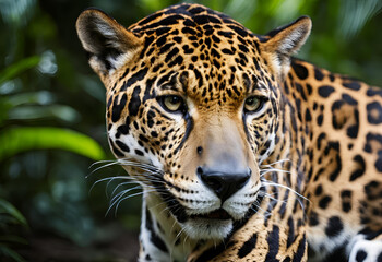close up of a leopard