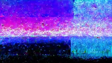Glitch Transition Effect- Static shot of a digital glitch effect transitioning from one frame to another. The scene features flickering lines, distortion, and pixelation, creating a modern and edgy lo - Powered by Adobe