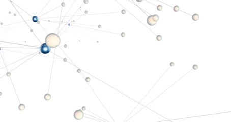 Abstract network of physical devices on the Internet using a network connection