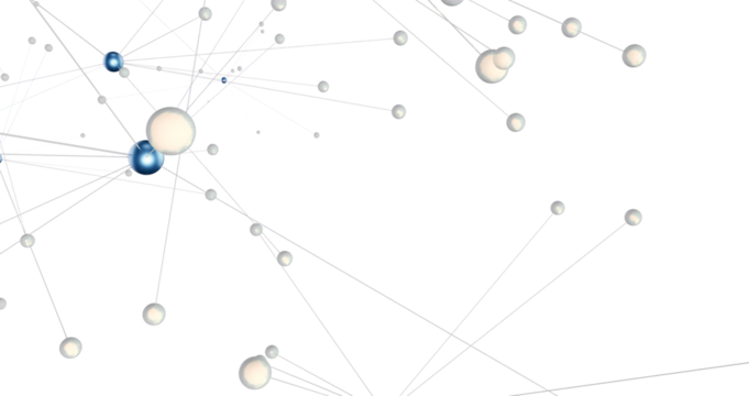 Abstract network of physical devices on the Internet using a network connection